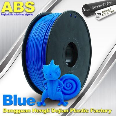 아BS 파란 형광성 필라멘트, 1.75mm/3.0mm 3D 인쇄 기계 필라멘트 1kg/스풀