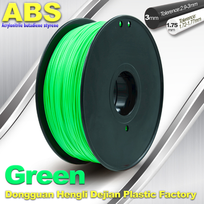주문을 받아서 만들어진 Green1.75mm/3.0mm 1.0KgG/목록 아BS 3D 인쇄 기계 필라멘트