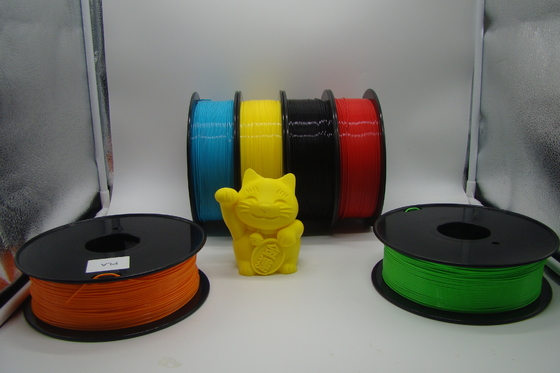 3D 인쇄 기계 PLA 색깔 변화 필라멘트 파랑에 1.75MM/3.0MM 백색