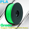 생물 분해성 Customorized 녹색 3mm PLA 3d 인쇄 기계 필라멘트 100%