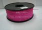 착색된 아BS 3d 인쇄 기계 필라멘트 1.75mm/3.0mm의 어두운 분홍색 아BS 필라멘트