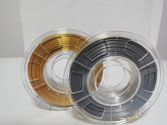 FDM 3D 프린터 플라 필라멘트를 위한 250g 실크 듀얼 컬러 트립 컬러 필라멘트