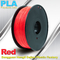 PLA 필라멘트, 1.0kg/목록, 1.75mm/3.0mm 3D 인쇄 기계 필라멘트 빨간색