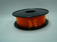 오렌지 3.0mm/1.75mm 고무 가동 가능한 1.0KG/Rolls 3D 인쇄 기계 필라멘트