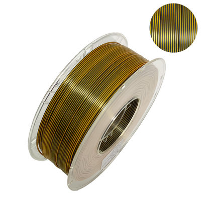 PINRUI 듀얼 컬러 실크 PLA 필라멘트 1.75mm 바이 컬러 3D 프린터 실크 PLA 필라멘트 1kg (2.2lbs)
