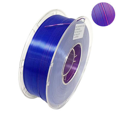 PINRUI 듀얼 컬러 실크 PLA 필라멘트 1.75mm 바이 컬러 3D 프린터 실크 PLA 필라멘트 1kg (2.2lbs)