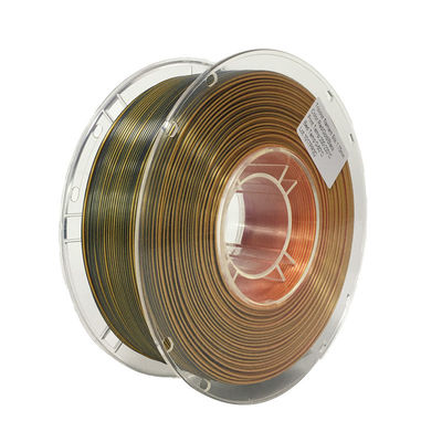 PINRUI 삼색 PLA 실크 필라멘트 1.75mm 1kg 스풀 삼색 PLA 실크 필라멘트 대부분의 FDM 프린터에 적합
