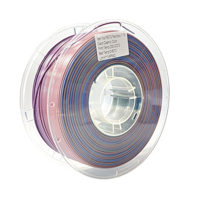PINRUI PETG 레인보우 1.75mm 3D 프린터 필라멘트