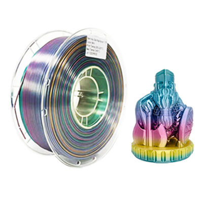 PINRUI 레인보우 PLA 실크 PLA 1.75mm 1kg 3D 프린팅용 다채로운 PLA 컬러 그라디언트 필라멘트