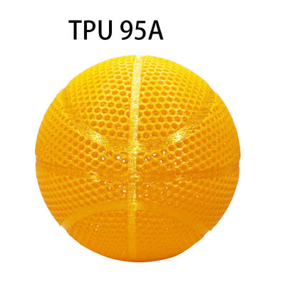 열 가소성 폴리우레탄 수지 필라멘트  95A 탄력적 3d 필라멘트 부드러운 3D 프린터 필라멘트 소비재의 1.75 밀리미터  / 3.0 밀리미터