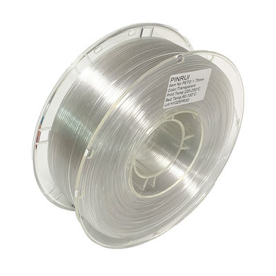 High Precision PETG 3D Printer Filament with ±0.03mm Tolerance and 110℃ Temperature Resistance for Tough Prints