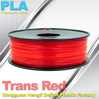3d 인쇄 기계 물자 작은 수축량을 위한 비독성 다채로운 1.75mm pla 필라멘트