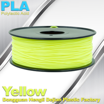 물자는 Cubify를 위한 pla 1.75mm 필라멘트를 황변하고 3D 인쇄 기계를 올립니다