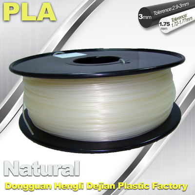 매끄러운 PLA 투명한 필라멘트 1.75mm/3.0mm 3d 인쇄 필라멘트