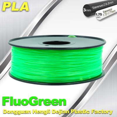 Markerbot를 위한 PLA 2 바탕 화면 pla 3d 인쇄 물자 형광성 필라멘트