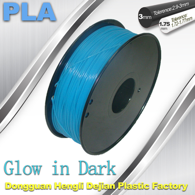 3d 인쇄 기계를 위한 어두운 필라멘트에 있는 고강도 1.75mm 3mm PLA 필라멘트 놀
