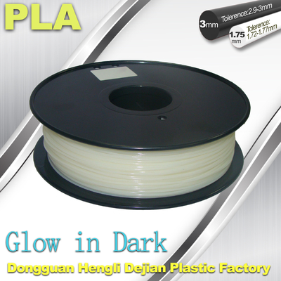 어두운 필라멘트 Green1.75/3.0mm PLA에 있는 3D 인쇄 기계 물자 놀