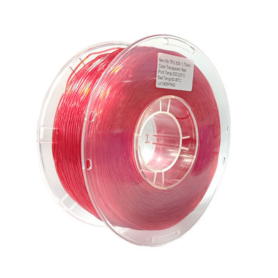 PINRUI TPU 필라멘트 FDM 3D 프린팅용 1.75mm/2.85mm 1KG/3KG/5KG/10KG OEM/ODM 플라스틱 제품